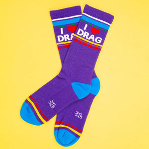 I Love Drag Unisex Socks