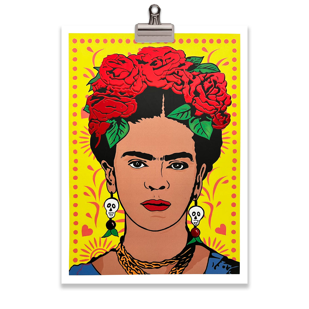 Frida A4 Foiled Art Print