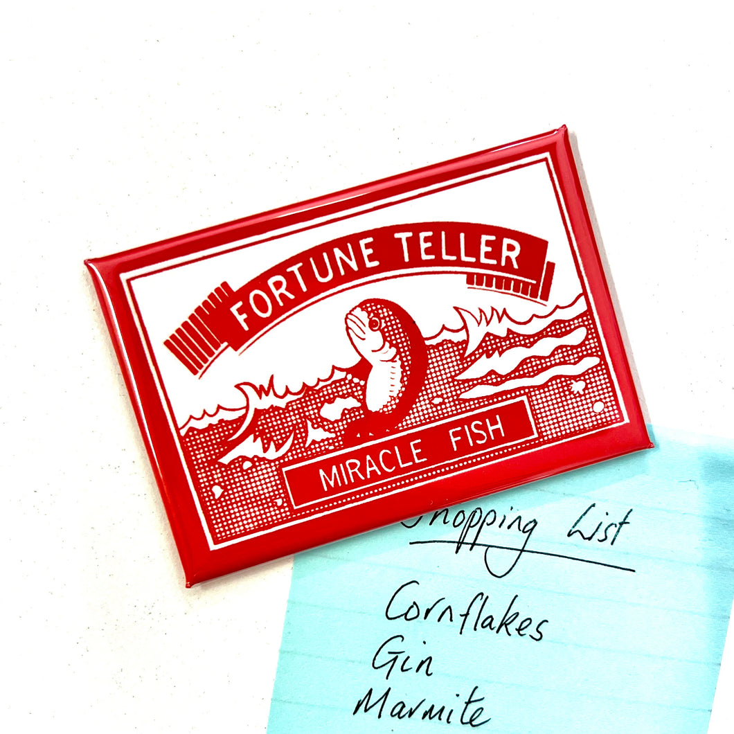 Fortune Teller Miracle Fish Inspired Fridge Magnet