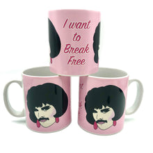 Load image into Gallery viewer, Freddie Mercury I Want To Break Free Ceramic Mug
