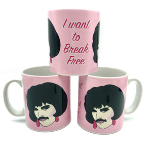 Freddie Mercury I Want To Break Free Ceramic Mug