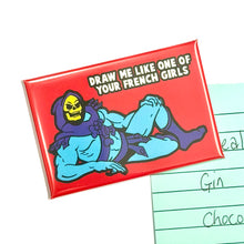 Load image into Gallery viewer, French Girls Fridge Magnet
