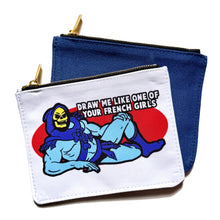 Load image into Gallery viewer, Draw Me Like One Of Your French Girls Purse / Pouch
