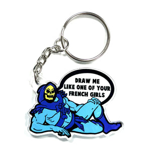 Skeletor Draw Me Like One Of Your French Girls Titanic Inspired Keyring