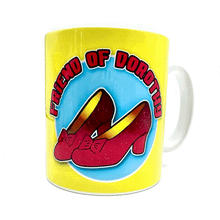 Load image into Gallery viewer, Friend Of Dorothy Wizard Of Oz Gay Inspired Ceramic Mug
