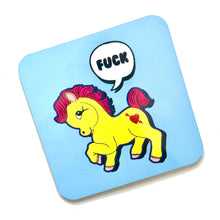 Load image into Gallery viewer, Rude Pony Drinks Coaster
