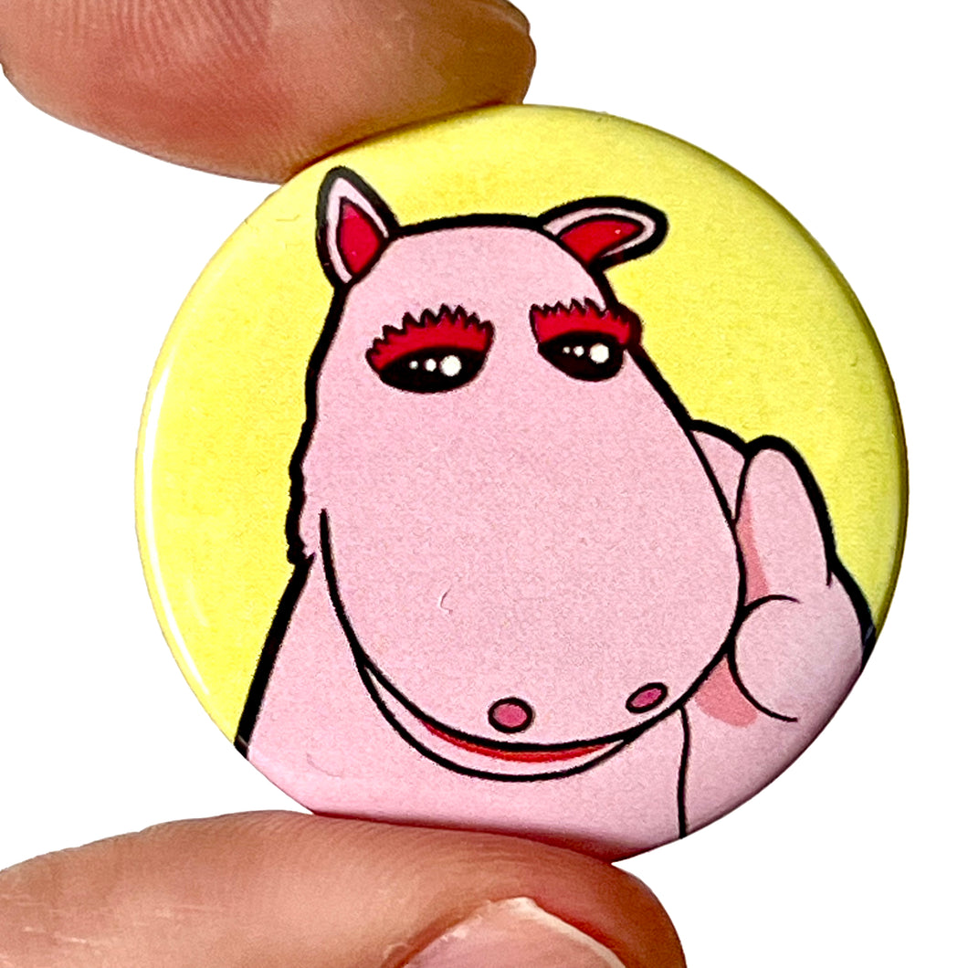 George Inspired Button Pin Badge