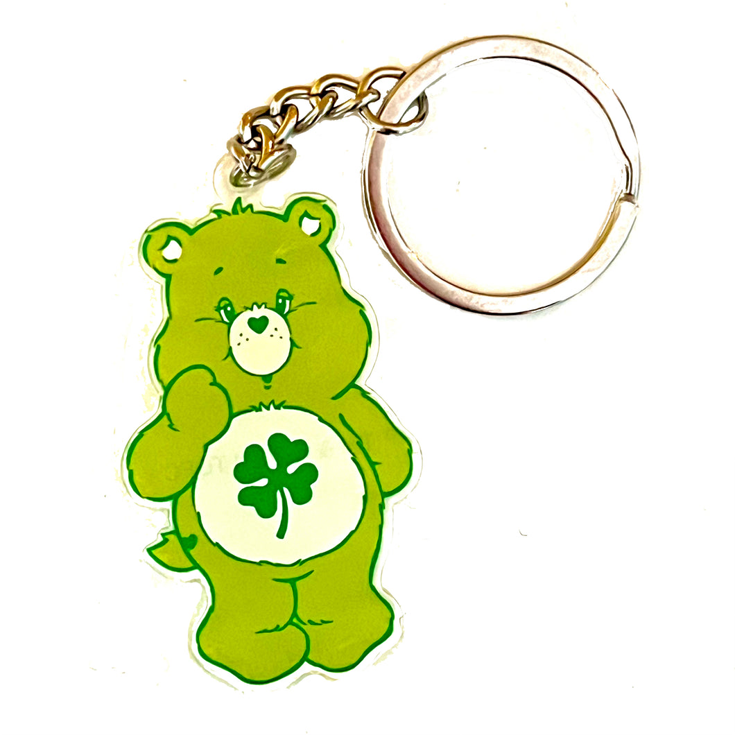 Good Luck Bear Care Bear Keyring