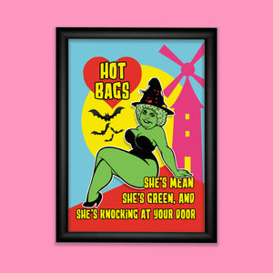 Hot Bags Print