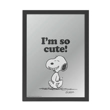 Load image into Gallery viewer, Peanuts I&#39;m So Cute Snoopy Wall Mirror
