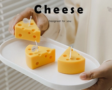 Load image into Gallery viewer, I ❤️ Cheese Candle Candle
