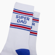 Load image into Gallery viewer, Super Dad Ribbed Sports Socks
