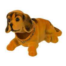 Load image into Gallery viewer, Reggie The Tan Nodding Dog
