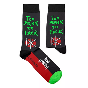 The Dead Kennedys Too Drunk To Fuck Socks