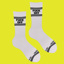 Load image into Gallery viewer, Fuck Off Sports Socks
