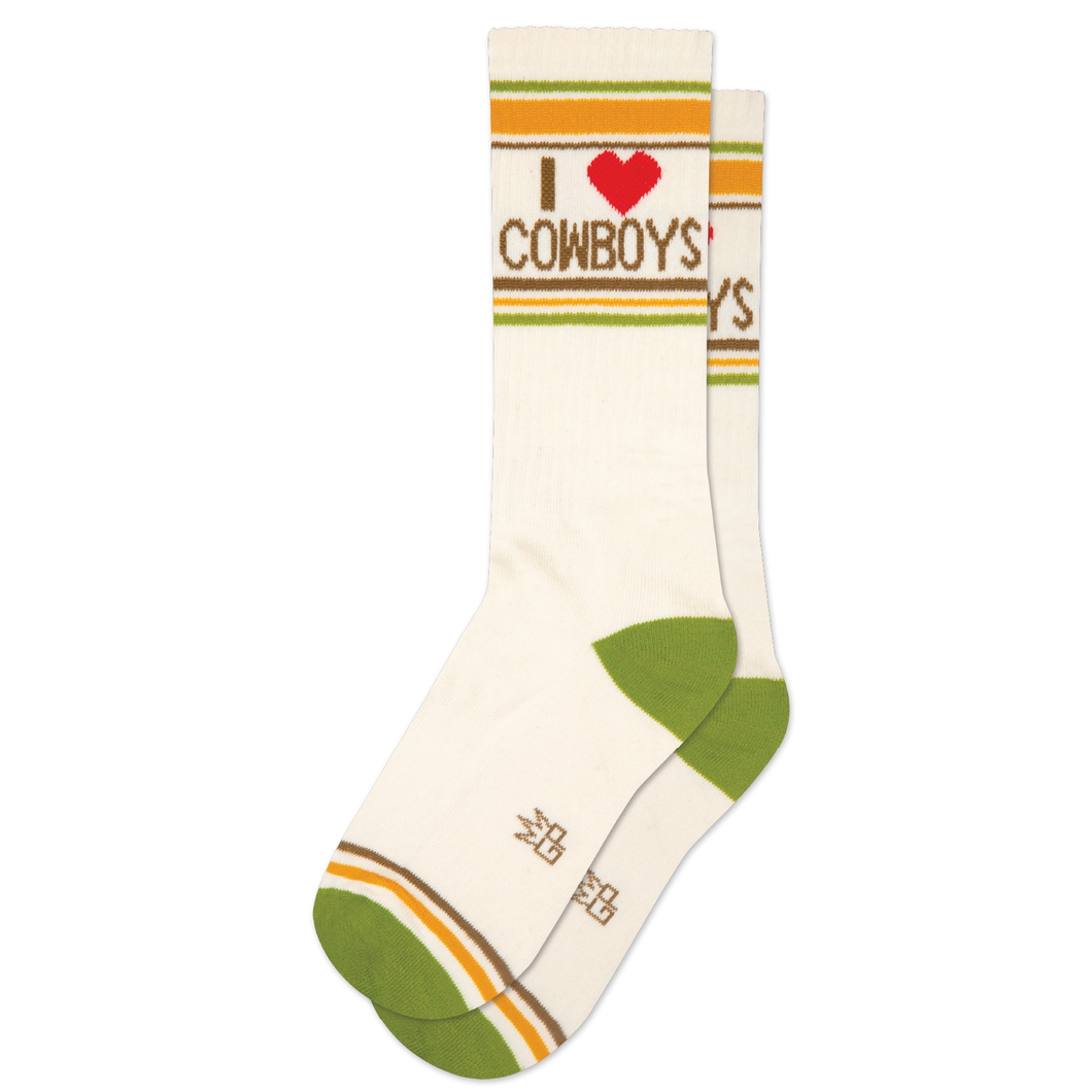 I ❤️ Cowboys Unisex Socks