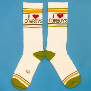 I ❤️ Cowboys Unisex Socks