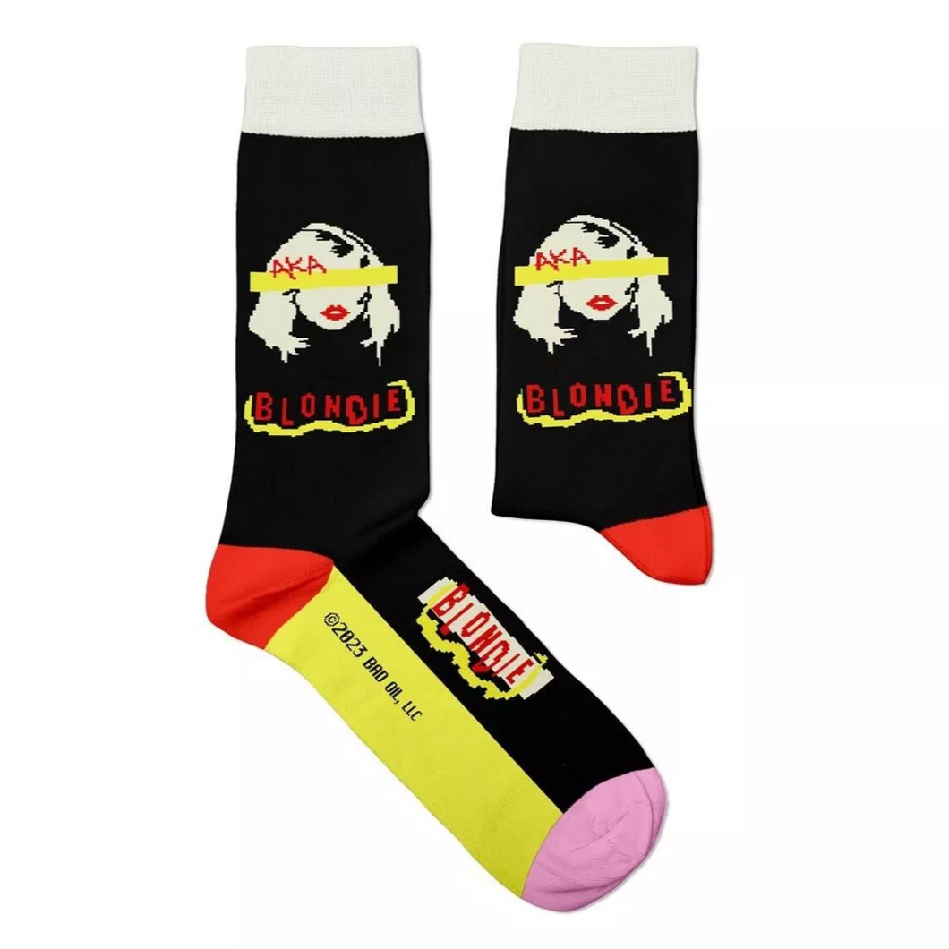 Blondie Visual Universe Inspired Socks