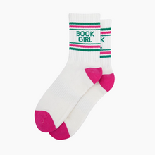Load image into Gallery viewer, Book Girl Ribbed Sports Socks
