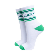 Load image into Gallery viewer, Lucky Ribbed Sports Socks
