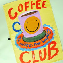 Load image into Gallery viewer, Coffee Club Tea Towel
