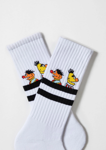 Bert & Ernie Sesame Street Ribbed Socks