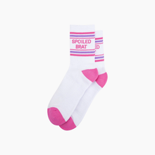 Load image into Gallery viewer, Spoiled Brat Ribbed Sports Socks

