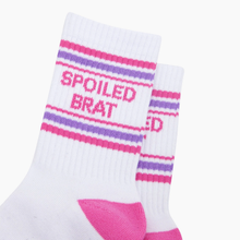 Load image into Gallery viewer, Spoiled Brat Ribbed Sports Socks
