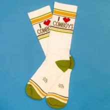 Load image into Gallery viewer, I ❤️ Cowboys Unisex Socks
