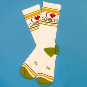 I ❤️ Cowboys Unisex Socks