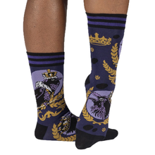 Load image into Gallery viewer, Royal Raven Crew Socks
