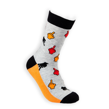 Load image into Gallery viewer, The Middle Finger F*** Off Rude Socks
