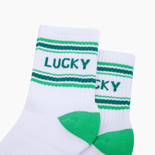 Load image into Gallery viewer, Lucky Ribbed Sports Socks
