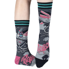 Load image into Gallery viewer, Punk Rock Pigeon Socks
