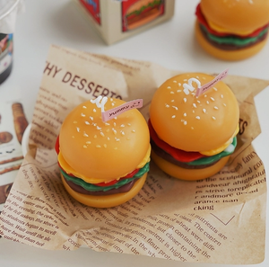 Hamburger Scented Candle