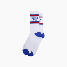 Load image into Gallery viewer, Super Dad Ribbed Sports Socks
