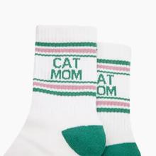 Load image into Gallery viewer, Cat Mom Ribbed Sports Socks
