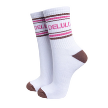 Load image into Gallery viewer, Delulu Ribbed Sports Socks
