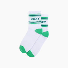 Load image into Gallery viewer, Lucky Ribbed Sports Socks
