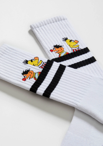 Bert & Ernie Sesame Street Ribbed Socks