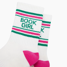 Load image into Gallery viewer, Book Girl Ribbed Sports Socks
