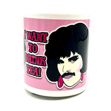 Load image into Gallery viewer, Freddie Mercury I Want To Drink Tea Ceramic Mug
