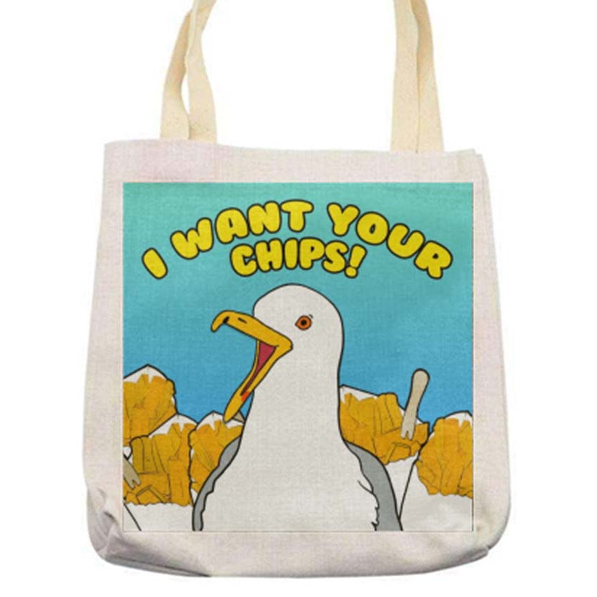 I Want Your Chips Tote Bag