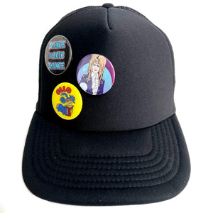 1980s Labyrinth Film Inspired Snapback Truckers Cap