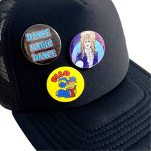 Load image into Gallery viewer, 1980s Labyrinth Film Inspired Snapback Truckers Cap
