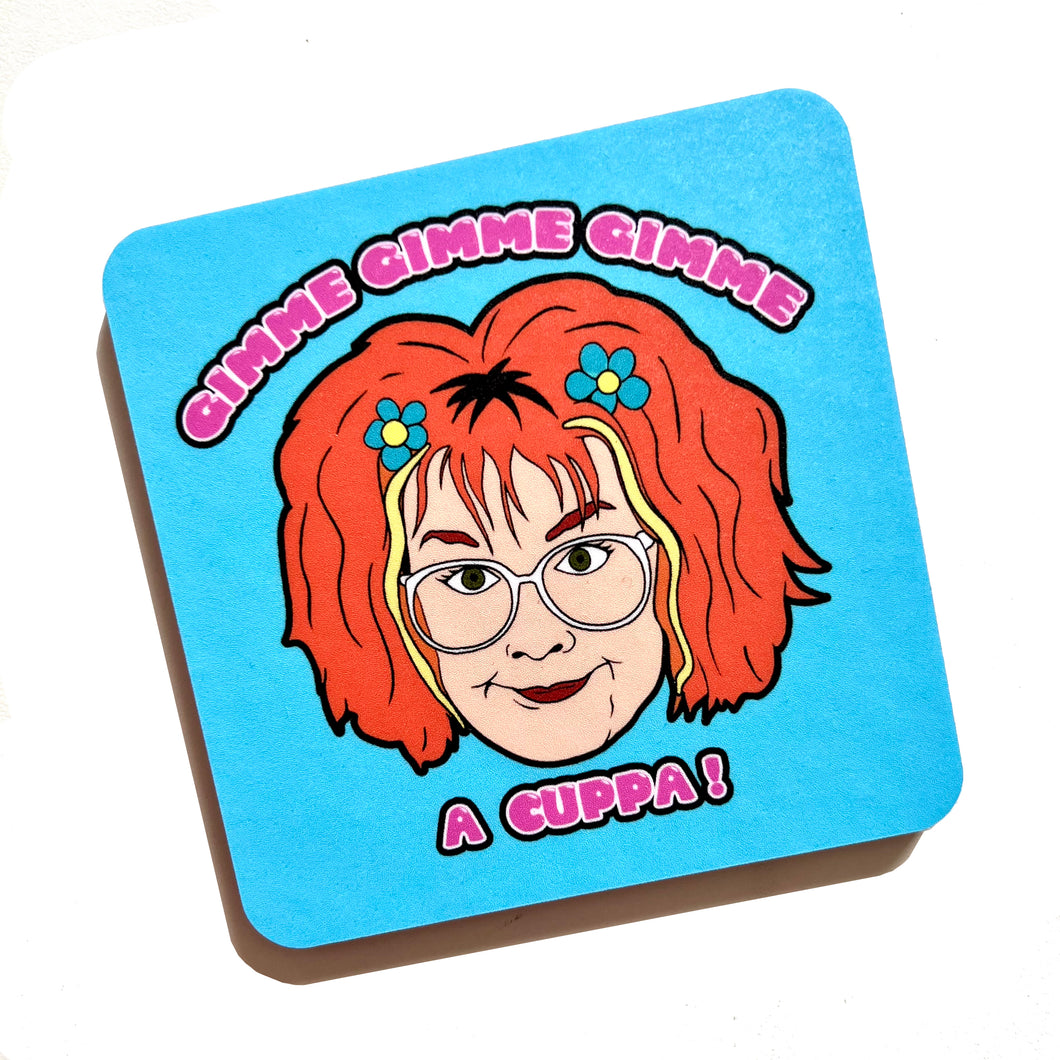 Gimme Gimme Gimme A Drink Drinks Coaster