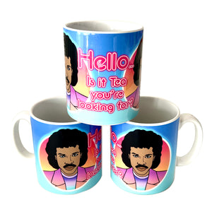 Hello Is It tea You're Looking For Lionel Richie Inspired Ceramic Mug