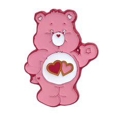 Load image into Gallery viewer, Love A Lot Care Bear Enamel Pin Badge
