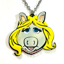 Load image into Gallery viewer, Miss Piggy  Necklace
