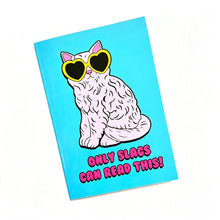 Load image into Gallery viewer, Only Slags Can Read This, Cat Notebook
